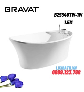 Bồn tắm đặt sàn cao cấp BRAVAT B25548TW-1W 1.5m