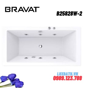 Bồn tắm massage cao cấp BRAVAT B25706DW-2 1.7m