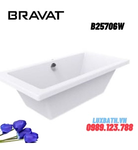 Bồn tắm đặt sàn cao cấp BRAVAT B25706W