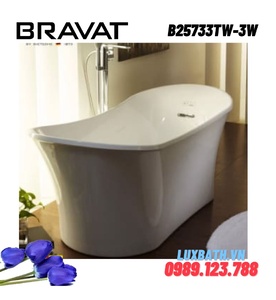 Bồn tắm đặt sàn cao cấp BRAVAT B25733TW-3W