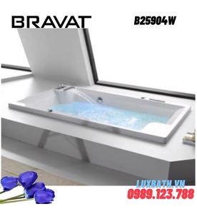 Bồn tắm âm sàn cao cấp BRAVAT B25904W 