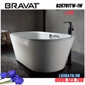 Bồn tắm đặt sàn cao cấp BRAVAT B25701TW-1W 1.7m