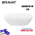 Bồn tắm đặt sàn cao cấp BRAVAT B25766TW-1W 1.7m