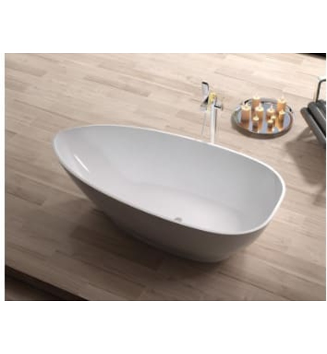 Bồn tắm đặt sàn cao cấp BRAVAT B20936W-1 1.9m