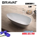 Bồn tắm đặt sàn cao cấp BRAVAT B20936W-1 1.9m