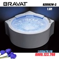 Bồn tắm đặt sàn massage cao cấp BRAVAT B25563W-2 1.5m