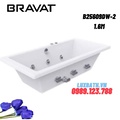 Bồn tắm âm sàn massage cao cấp BRAVAT B25609DW-2 1.6m