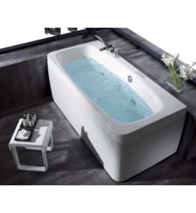 Bồn tắm đặt sàn massage cao cấp BRAVAT B25730W25-2 1.7m