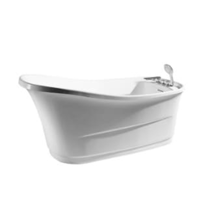 Bồn tắm đặt sàn cao cấp BRAVAT B25746TW-1W 1.7m