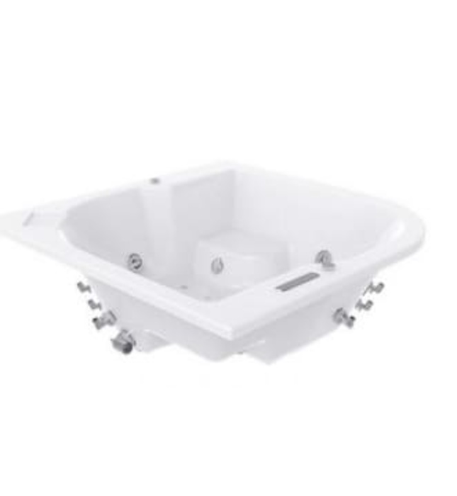 Bồn tắm âm sàn massage cao cấp BRAVAT B25510DW-4 1.5m