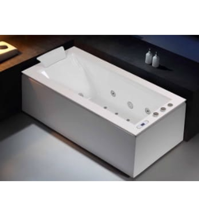 Bồn tắm đặt sàn massage cao cấp BRAVAT B25864W-2 1.8M