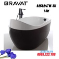 Bồn tắm đặt sàn cao cấp BRAVAT B25824TW-3K 1.8m