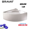Bồn tắm góc đặt sàn cao cấp BRAVAT B25413W 1.4m