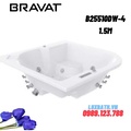 Bồn tắm âm sàn massage cao cấp BRAVAT B25510DW-4 1.5m
