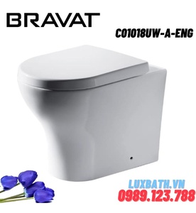 Bồn cầu đặt sàn cao cấp BRAVAT C01018UW-A-ENG