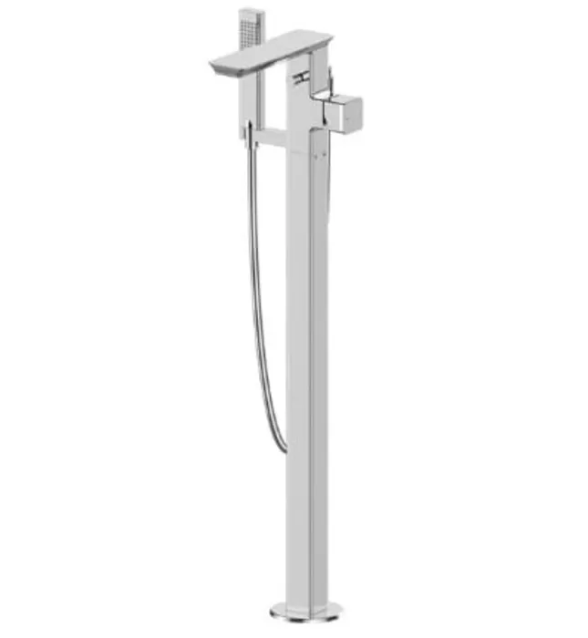 Vòi xả bồn tắm đặt sàn cao cấp Bravat F656101C-B3-ENG
