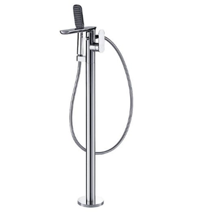 Vòi xả bồn tắm đặt sàn cao cấp Bravat F665104C-B3-ENG