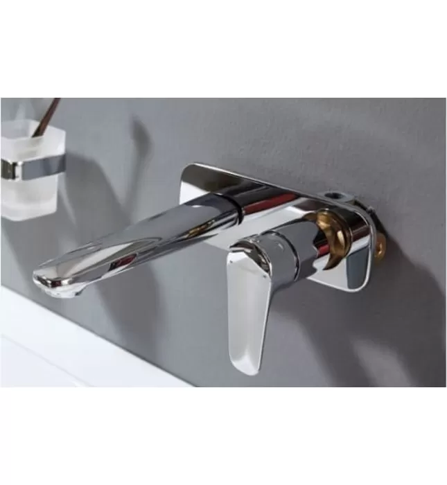 Vòi Lavabo Âm Tường BRAVAT P8173218CP