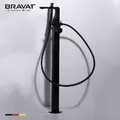Vòi xả bồn tắm đặt sàn cao cấp Bravat F66061K-B3