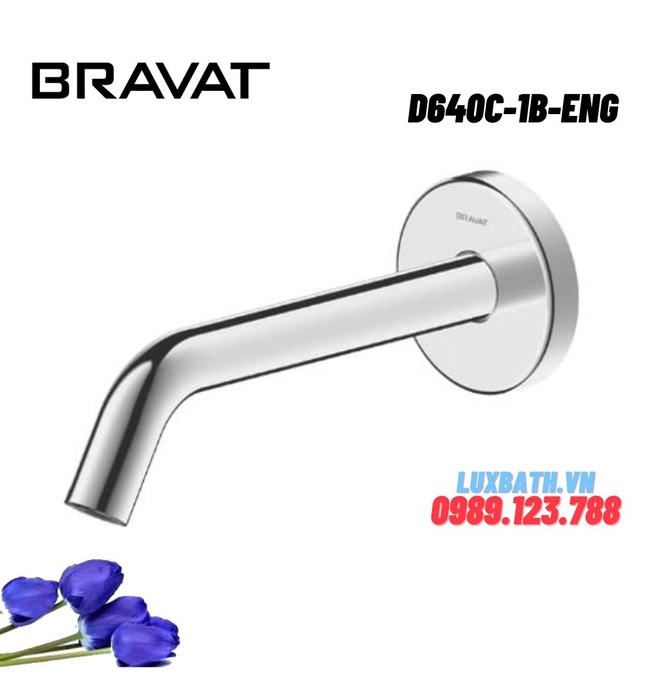 Vòi xả bồn tắm gắn tường cao cấp Bravat FS219CP-ENG