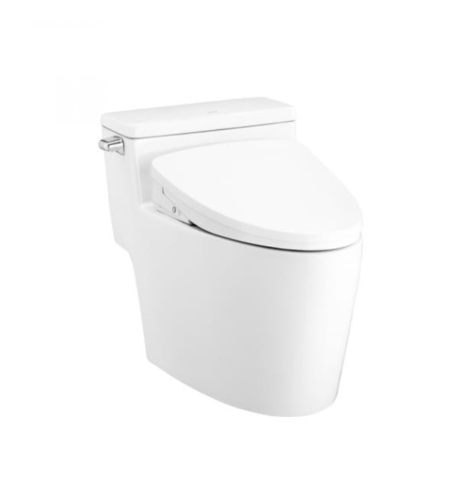 Bàn cầu 1 khối nắp điện tử COTTO C105267(CV10)