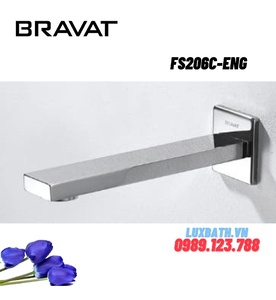 Vòi xả bồn tắm gắn tường cao cấp Bravat FS206C-ENG