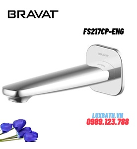 Vòi xả bồn tắm gắn tường cao cấp Bravat FS217CP-ENG