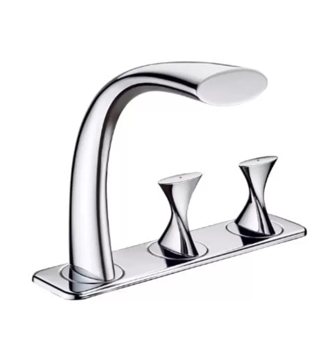 Vòi xả bồn tắm gắn bồn cao cấp Bravat F54691C-1-ENG