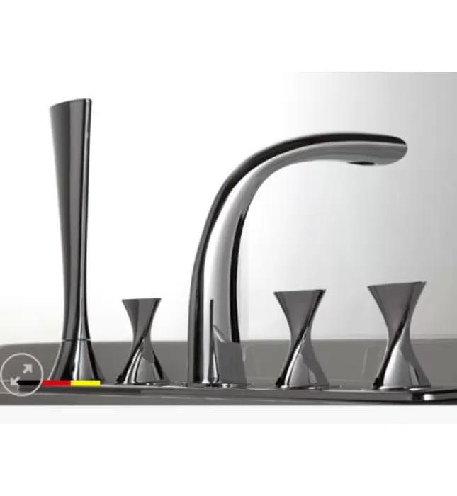 Vòi xả bồn tắm gắn bồn cao cấp Bravat F54691NE