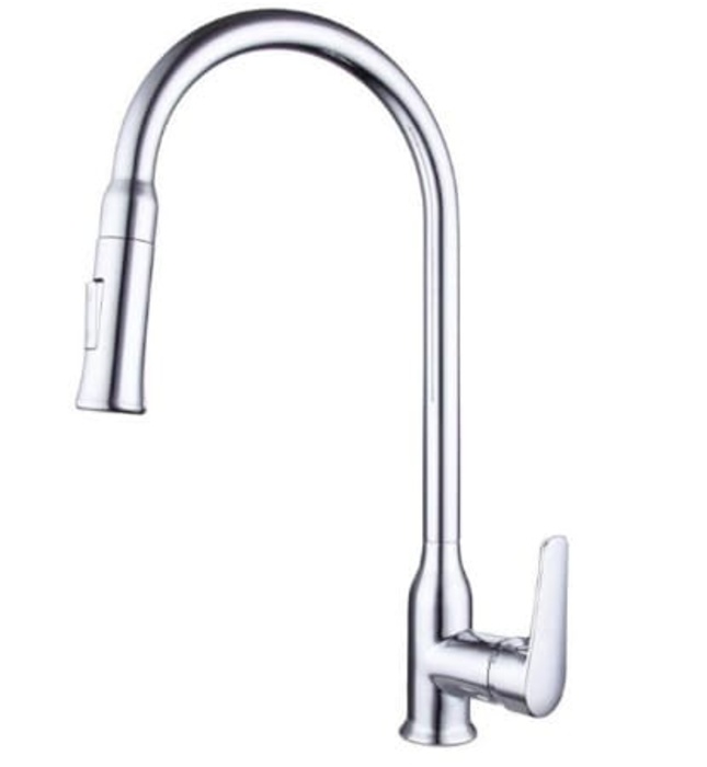 Vòi rửa bát nóng lạnh cao cấp Bravat F7362395CP-ENG