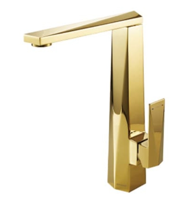 Vòi rửa bát mạ vàng cao cấp Bravat F776110G-2