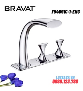 Vòi xả bồn tắm gắn bồn cao cấp Bravat F54691C-1-ENG