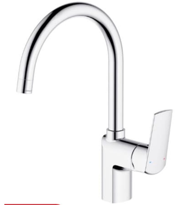 Vòi rửa bát nóng lạnh cao cấp Bravat F7121179CP-1A-ENG