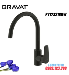 Vòi rửa bát nóng lạnh cao cấp Bravat F7173218BW