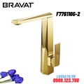 Vòi rửa bát mạ vàng cao cấp Bravat F776110G-2
