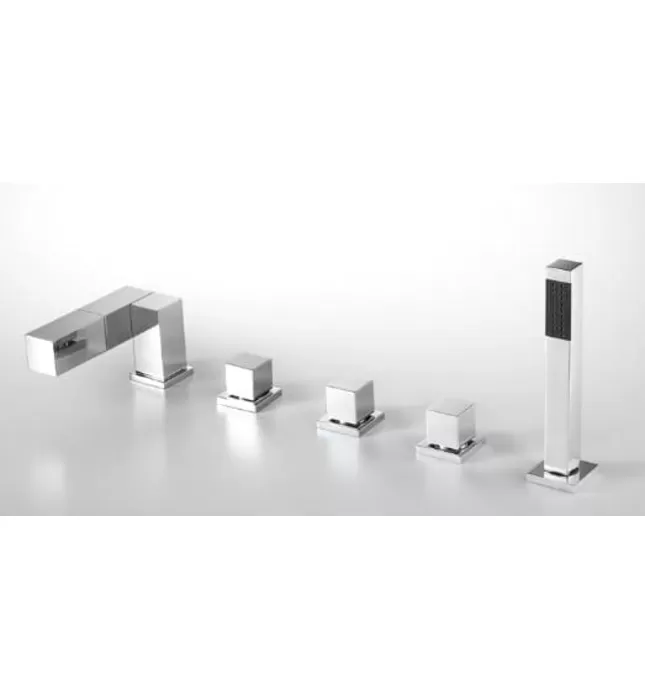 Vòi xả bồn tắm gắn bồn Bravat F564124C-1-ENG