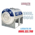 Bồn Nước Inox SUS201 Việt Á 1000L Ngang VA 1000N 201