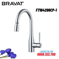 Vòi rửa bát nóng lạnh cao cấp Bravat F7164208CP-1