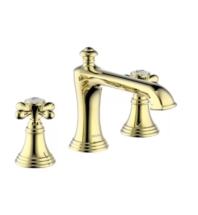 Vòi Lavabo Nóng Lạnh 3 Lỗ BRAVAT F251199BAF-ENG