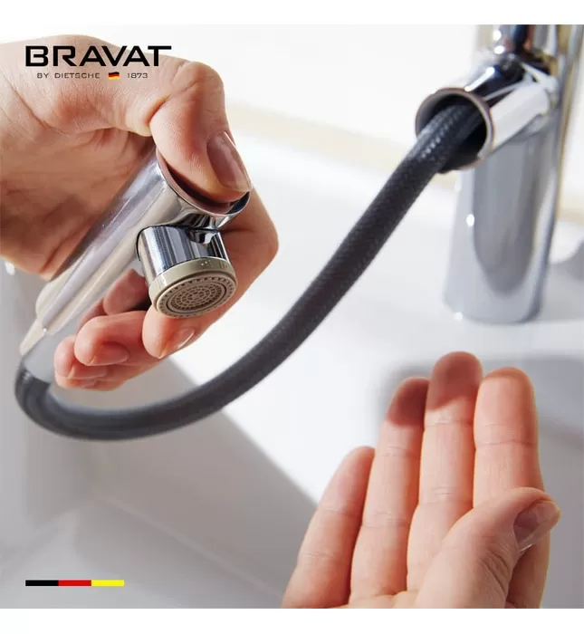 Vòi Lavabo Nóng Lạnh BRAVAT F1172217CP-1-ENG