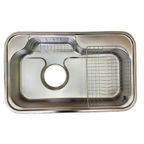 Chậu rửa bát 1 hố Ecofa DJUS 840 (840x515x200mm) 