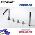 Vòi xả bồn tắm gắn bồn Bravat F596150C-ENG