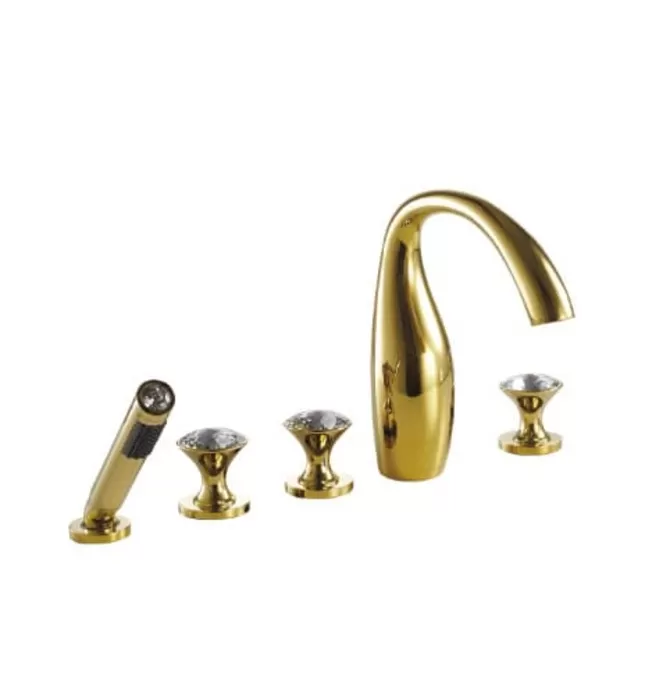 Vòi xả bồn tắm gắn bồn Bravat F54287G-ENG