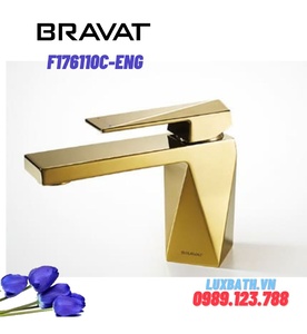 Vòi rửa mặt Lavabo mạ vàng BRAVAT F176110G-ENG
