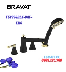 Vòi xả bồn tắm gắn bồn Bravat F52994BLK-BAF-ENG