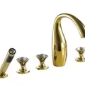 Vòi xả bồn tắm gắn bồn Bravat F54287G-ENG