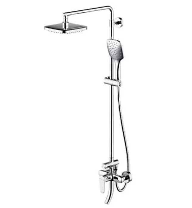 Sen tắm cây đứng nóng lạnh Bravat F6173218CP-A-ENG