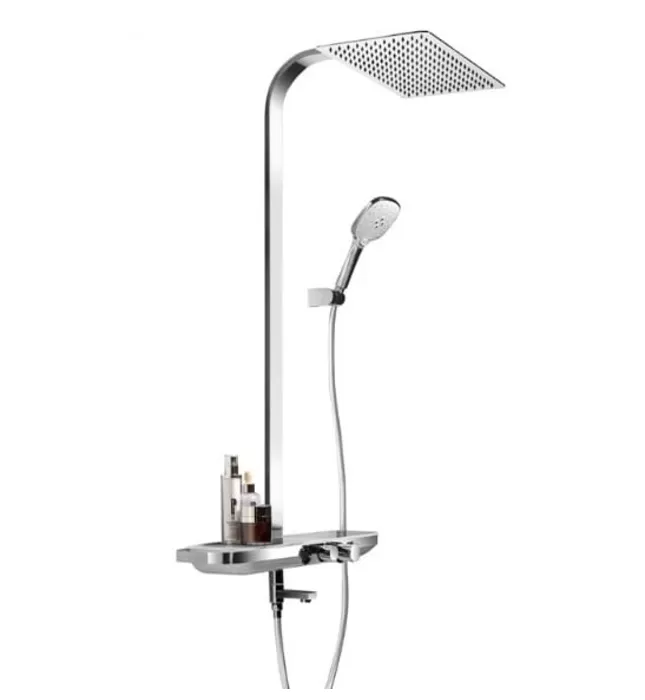 Sen tắm cây đứng nhiệt độ Bravat F6276312CP-A-ENG
