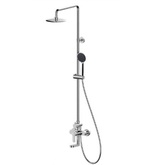 Sen tắm cây đứng nóng lạnh Bravat F63783C-A2-ENG