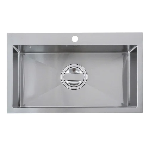 Chậu rửa bát 1 hố Ecofa SQJ 850 (850x515)